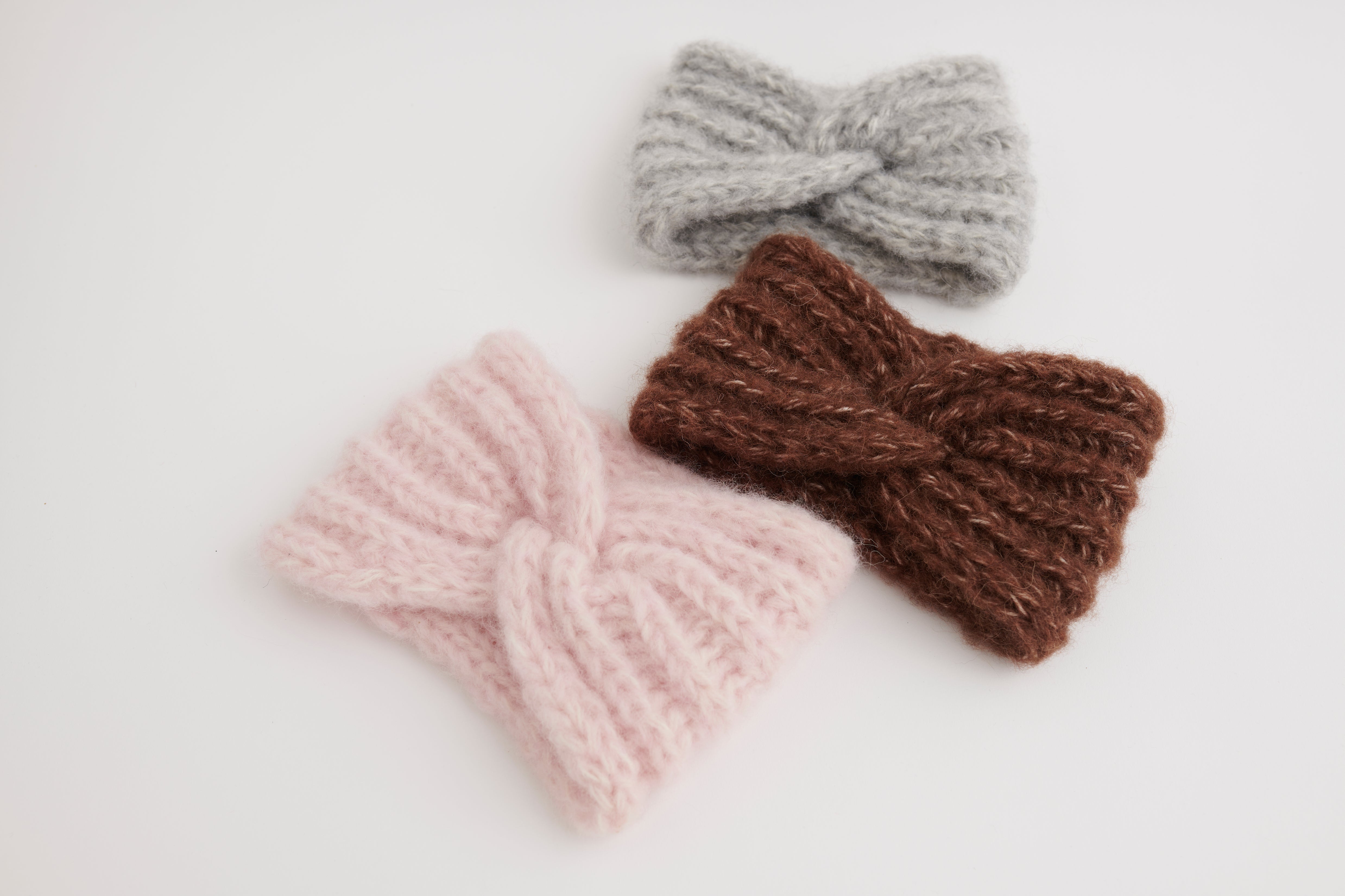 Babyalpaka Stirnband puderrosa